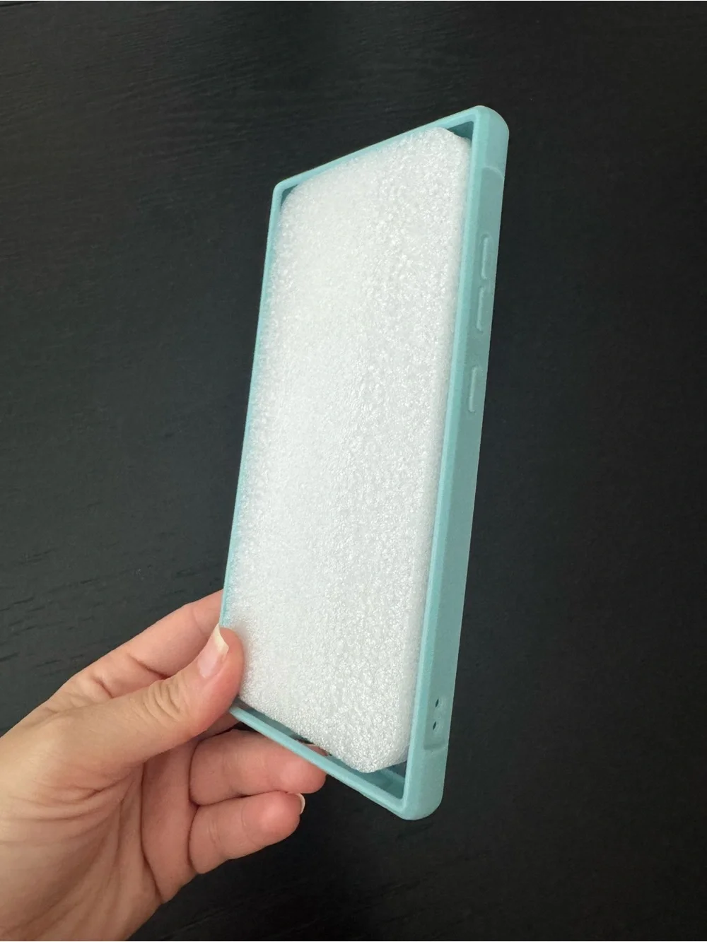 PIXIU Samsung Galaxy S24/S25 MagSafe Case 360° Spin Stand Teal